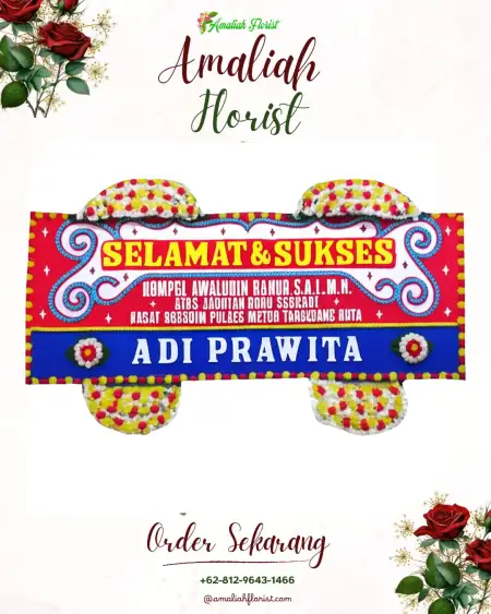 Papan Bunga Ucapan Selamat Tapa Baru